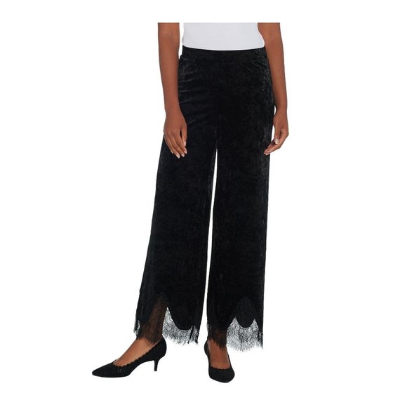 Isaac Mizrahi Pants - 🛍 OFFER $35 🛍 Isaac Mizrahi Regular Crushed Velvet Wide leg